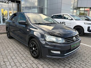 2014 Volkswagen Polo V, серый, 655000 рублей, вид 3