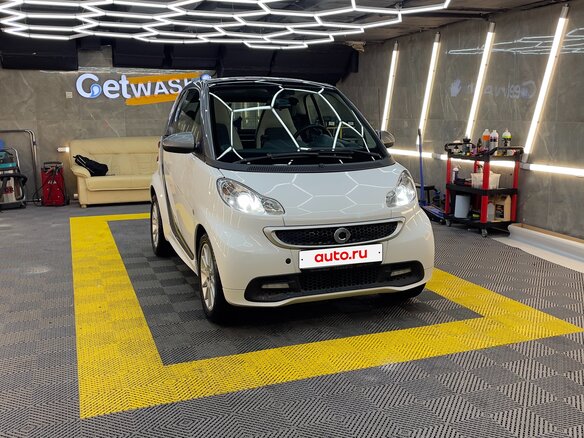 2014 Smart Fortwo II, белый, 850000 рублей - вид 10