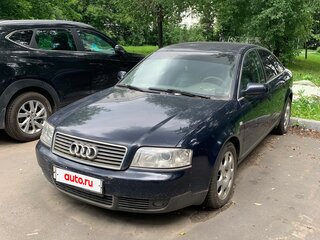 2001 Audi A6 II (C5) Рестайлинг, синий, 420000 рублей, вид 1