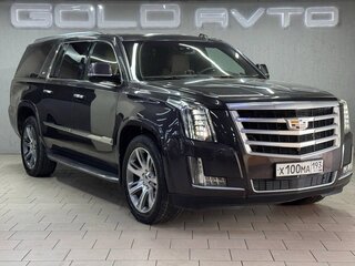 2016 Cadillac Escalade ESV IV, серый, 3700000 рублей, вид 3