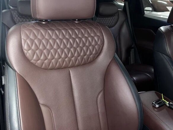 2020 Hyundai Santa Fe IV, синий, 3400000 рублей - вид 9