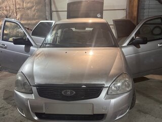 2008 Lada (ВАЗ) Priora I, серебристый, 165000 рублей, вид 1