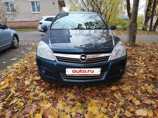 2007 Opel Astra H Рестайлинг, синий, 480000 рублей, вид 1