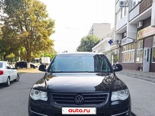 2008 Volkswagen Touareg I Рестайлинг, чёрный, 1220000 рублей, вид 5