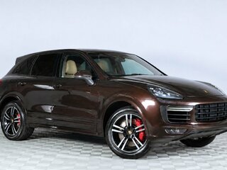 2016 Porsche Cayenne Turbo II Рестайлинг (958), коричневый, 4329000 рублей, вид 1