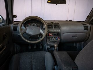 2010 Hyundai Accent ТагАЗ II, чёрный, 464000 рублей, вид 5