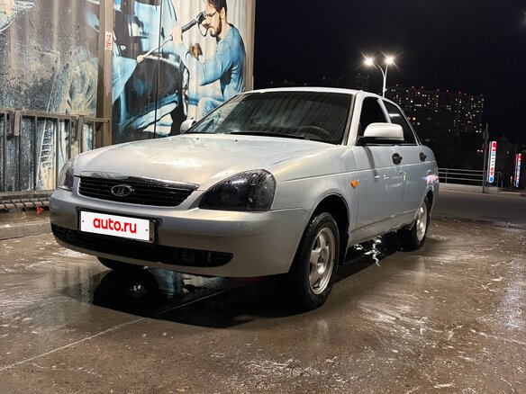 2008 Lada (ВАЗ) Priora I, голубой, 210000 рублей