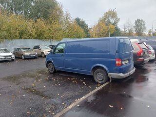 2008 Volkswagen Transporter T5, синий, 1000000 рублей, вид 3