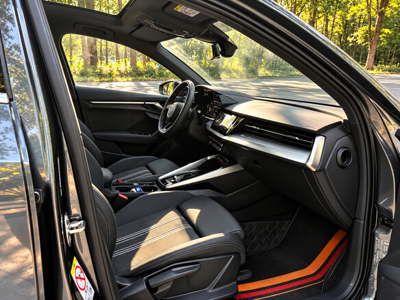 2023 Audi A3 Sportback 35 TFSI IV (8Y), серый, 2320911 рублей - вид 6