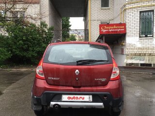 2011 Renault Sandero Stepway I, красный, 355000 рублей, вид 4