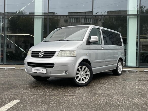 2008 Volkswagen Multivan T5, серебристый, 1444000 рублей