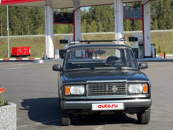 2010 Lada (ВАЗ) 2107, зелёный, 450000 рублей