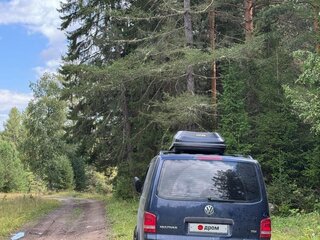 2012 Volkswagen Multivan T5 Рестайлинг, синий, 1900000 рублей, вид 3