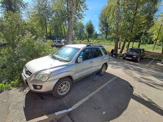 2008 Kia Sportage II, серый, 700000 рублей, вид 4