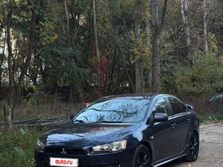 2008 Mitsubishi Lancer X, синий, 900000 рублей, вид 2