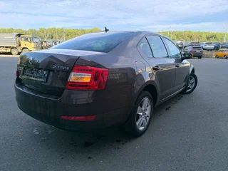 2017 Skoda Octavia III (A7), коричневый, 1090000 рублей, вид 4