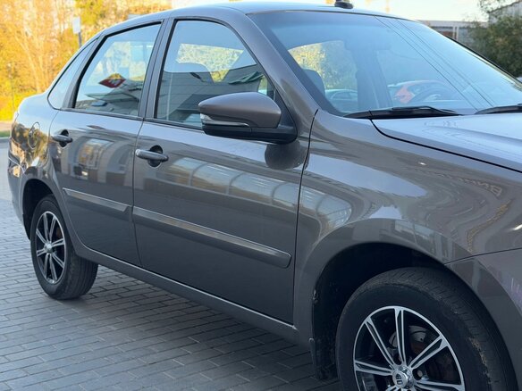 2018 Lada (ВАЗ) Granta I Рестайлинг, коричневый, 495000 рублей - вид 6