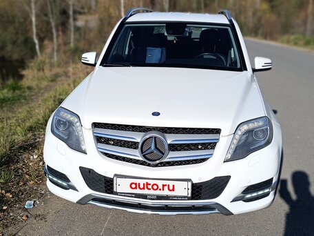2015 Mercedes-Benz GLK-Класс 220 CDI I (X204) Рестайлинг, белый, 2200000 рублей, вид 3