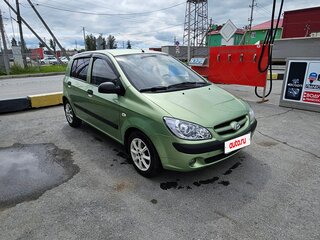 2007 Hyundai Getz I Рестайлинг, зелёный, 465000 рублей, вид 3