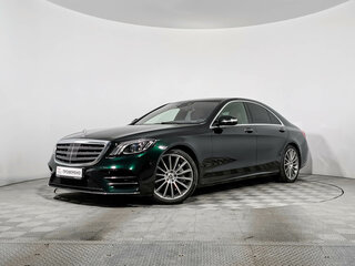 2020 Mercedes-Benz S-Класс 400 d VI (W222, C217) Рестайлинг, зелёный, 6534000 рублей, вид 1