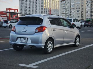 2012 Mitsubishi Mirage VI, серебристый, 580000 рублей, вид 4