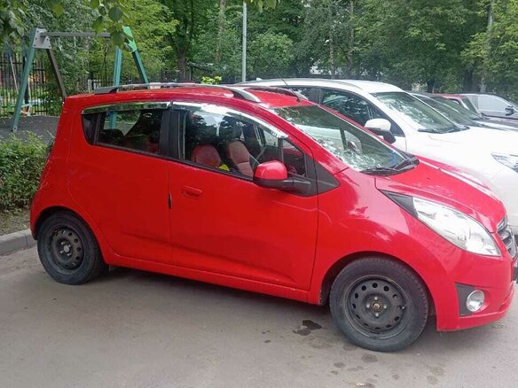 2010 Daewoo Matiz III, красный, 545000 рублей - вид 3