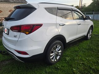 2017 Hyundai Santa Fe III Рестайлинг, белый, 2150000 рублей, вид 5