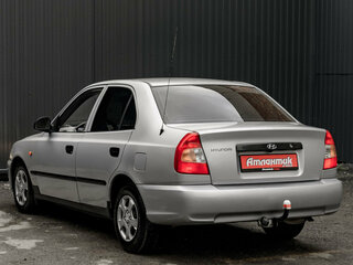 2006 Hyundai Accent ТагАЗ II, серебристый, 340000 рублей, вид 4