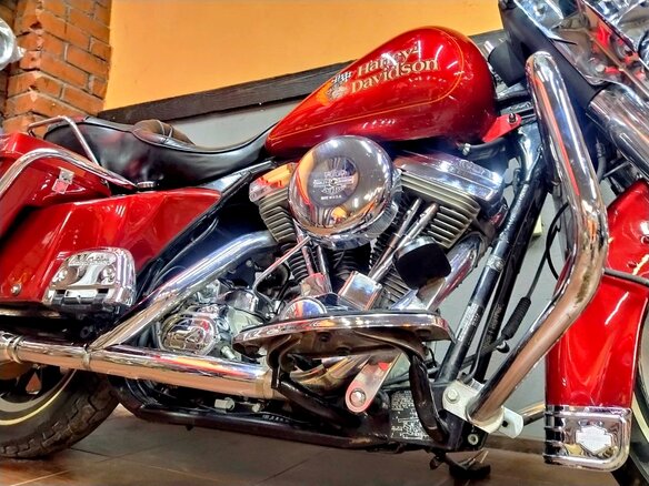 1991 Harley-Davidson Electra Glide, красный, 1200000 рублей - вид 29