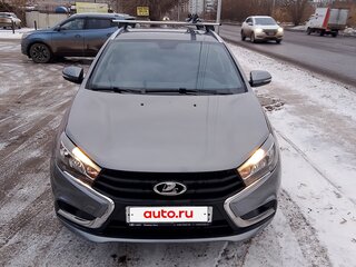 2020 Lada (ВАЗ) Vesta SW I, серый, 890000 рублей, вид 2