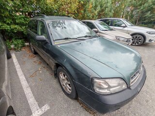 2001 Subaru Outback II, зелёный, 285000 рублей, вид 4