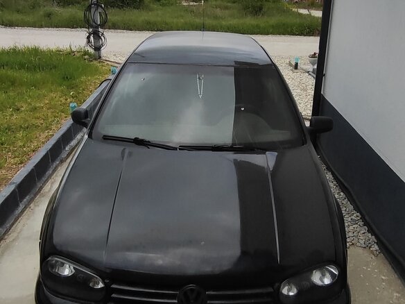 1998 Volkswagen Golf IV, чёрный, 345000 рублей - вид 2