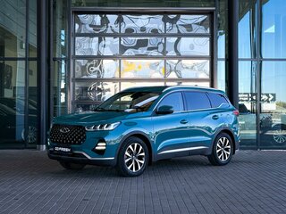 2021 Chery Tiggo 7 Pro I, зелёный, 1370000 рублей, вид 3