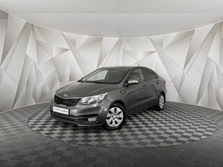2017 Kia Rio III Рестайлинг, серый, 1095000 рублей, вид 1