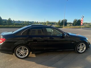 2012 Mercedes-Benz C-Класс 200 III (W204) Рестайлинг, чёрный, 1270000 рублей, вид 3