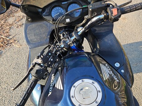 2000 Honda NT650V Deauville, синий, 315000 рублей, вид 4