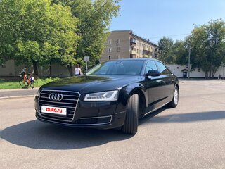2014 Audi A8 Long III (D4) Рестайлинг, чёрный, 2150000 рублей, вид 1