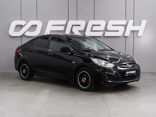 2011 Hyundai Solaris I, чёрный, 799000 рублей, вид 1