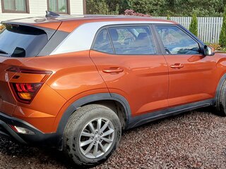 2021 Hyundai Creta II, оранжевый, 2180000 рублей, вид 4