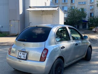 2002 Nissan March III (K12), серебристый, 130000 рублей, вид 3