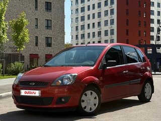 2008 Ford Fiesta Mk5, красный, 350000 рублей, вид 2