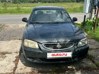 2010 Hyundai Accent ТагАЗ II, серый, 485000 рублей, вид 1