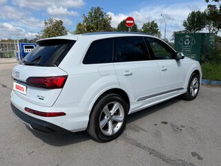 2020 Audi Q7 45 TDI II (4M) Рестайлинг, белый, 5990000 рублей, вид 5
