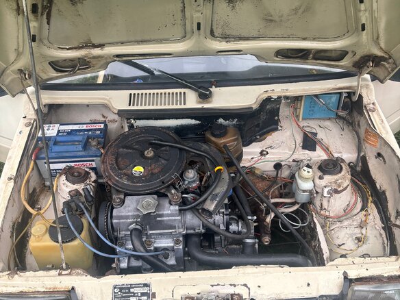 1991 Lada (ВАЗ) 1111 Ока, бежевый - вид 8