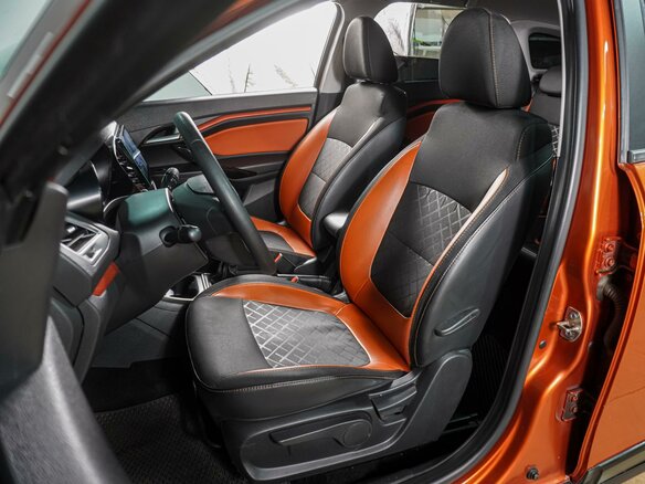 2020 Lada (ВАЗ) Vesta SW Cross I, оранжевый, 1029000 рублей - вид 9