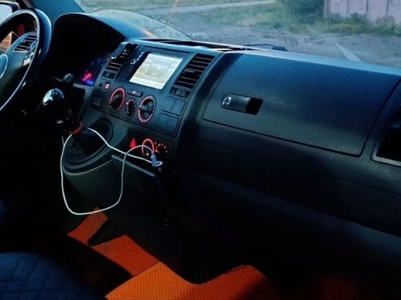 2007 Volkswagen Transporter, оранжевый, 600000 рублей - вид 19