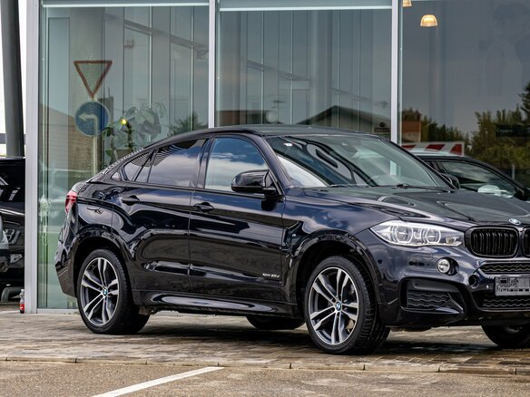 2019 BMW X6 30d II (F16), чёрный, 3995000 рублей - вид 6