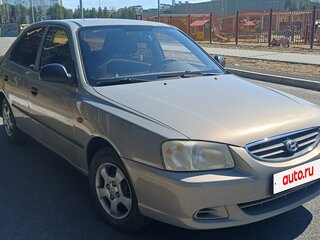 2009 Hyundai Accent ТагАЗ II, бежевый, 420000 рублей, вид 2