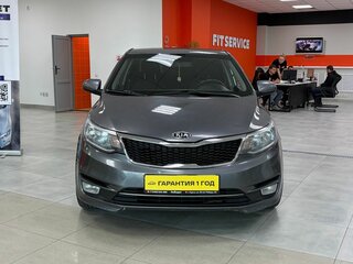2017 Kia Rio III Рестайлинг, серый, 950000 рублей, вид 2