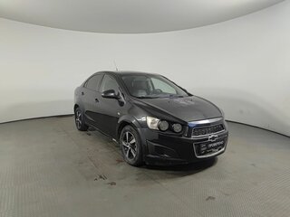 2013 Chevrolet Aveo II, чёрный, 455000 рублей, вид 3
